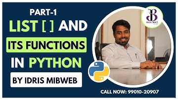 Built-in functions of list in python ( part-1) | by idris mibweb | SkillBout