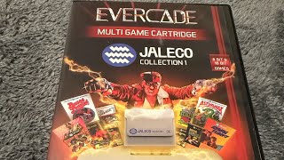 Evercade Jaleco Collection 1 unboxing and gameplay