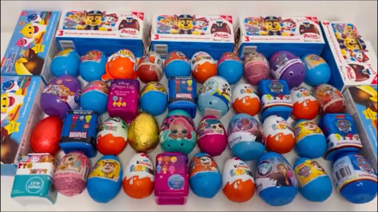 18 Minutes Satisfying with unboxing Surprise Egg with Sweet Toys ...