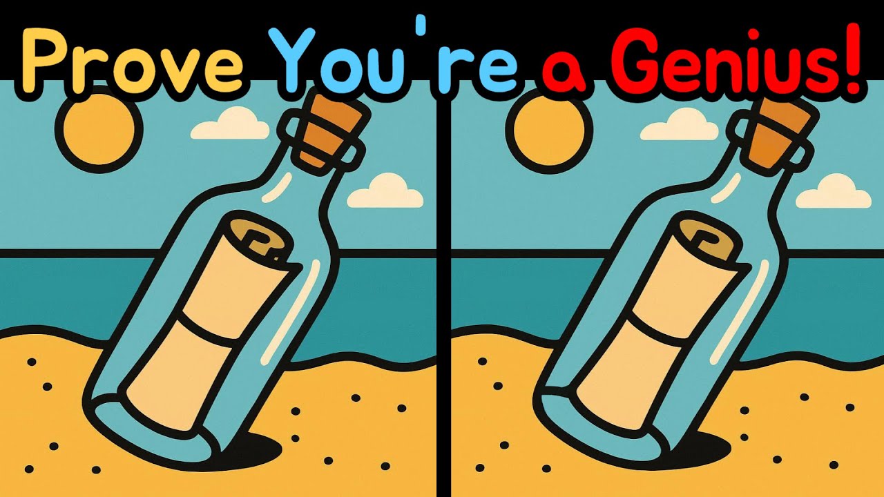 Spot The Difference: Prove You're a Genius! Boost Your Mental Focus! [Find The Difference😮]