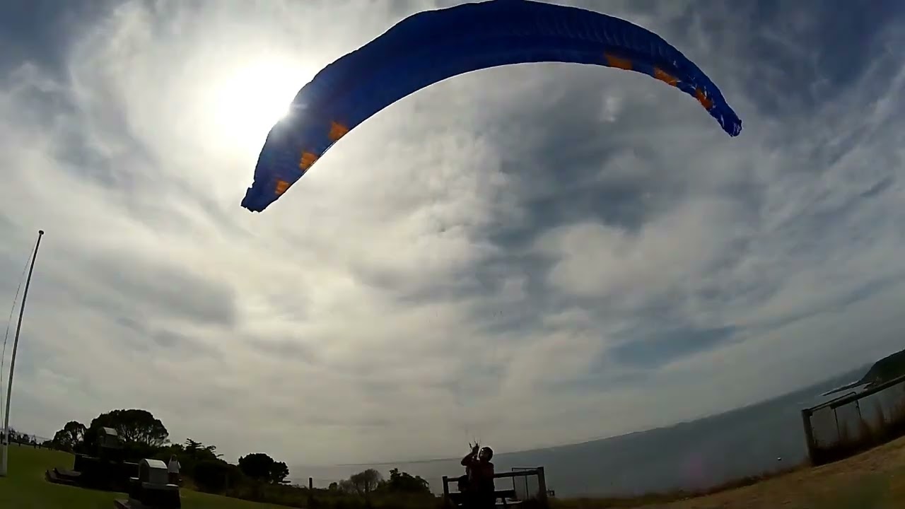 260214 Paragliding Flinders Monument Victoria Australia
