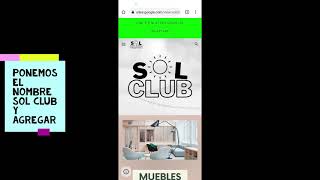 RAPIDO ACCESO A LA PAGINA DE SOL CLUB