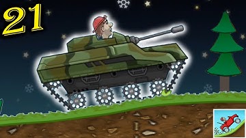 Hill Climb Racing Gameplay Walkthrough Part 21 - Tank    ( Android / ios )