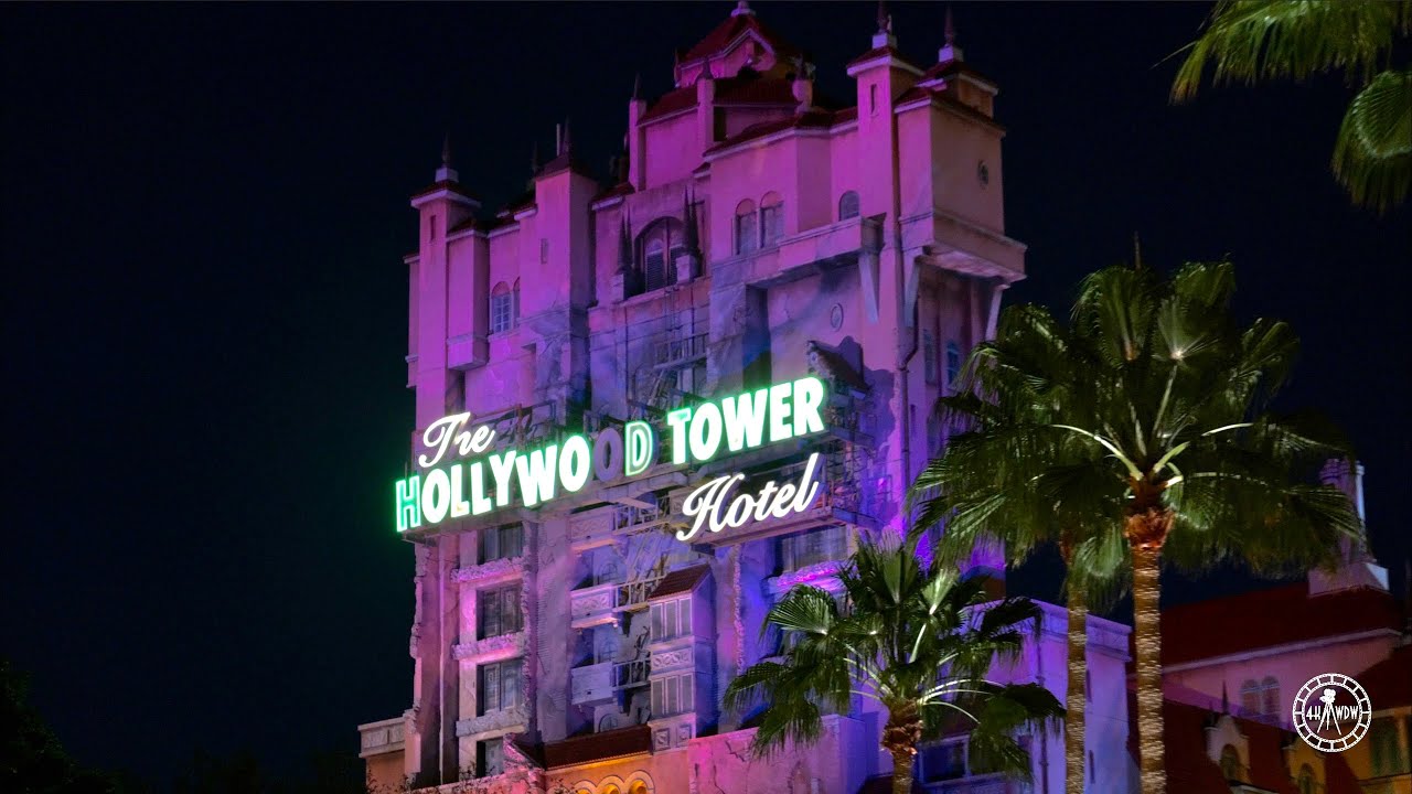 Nighttime Tour of Disney's Hollywood Studios Filmed in 5K Walt