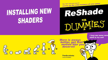 Fixing missing shaders and installing new ones