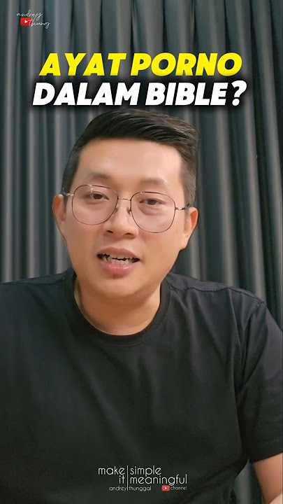 Ayat POR*O ada di Bible Kristen? #kristologi #dakwah #debatislamkristen