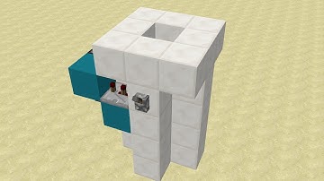 Minecraft 1x1 Flush Trapdoor Tutorial