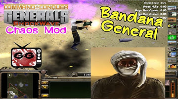 C&C Shockwave Chaos Mod - Bandana General ( Skirmish 7 Random Turbo Death Generals ) #6