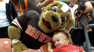 Cleveland Browns CHOMPS with Cory