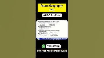 APSC Prelims PYQ | Complete Analysis & Answer Key | ADRE Adda Assam