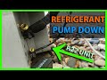 How To Pump Down an AC Unit Into the Outside Condenser - Pump Freon Into Air Conditioner