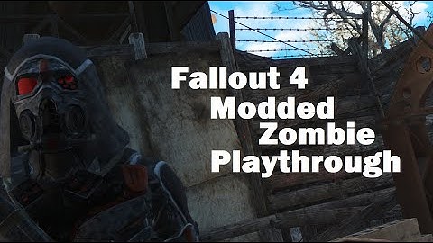 Modded Fallout 4 Zombies Good Neighbor Memory Den