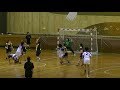 20191222福岡県高校新人ハンドボール女子３位決定戦 筑紫女学園vs福岡女子商（前半）