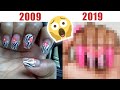 10 Year Challenge - Recreating a Acrylic Nail Design from 10 Years Ago - Tutorial