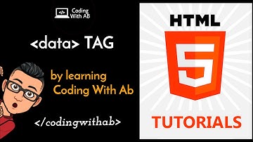 Data tag - html 5 | tutorial in hindi | coding WIth AB