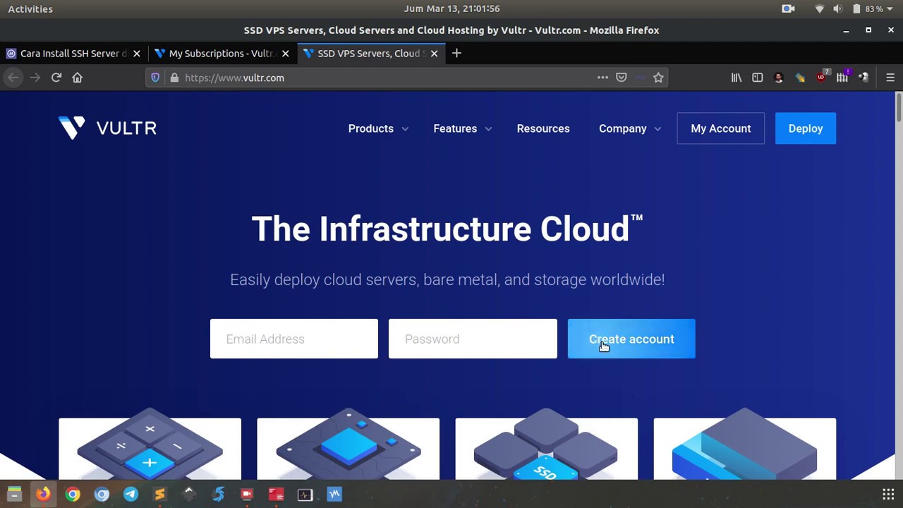 Membuat VPS di Vultr - YouTube Membuat VPS di Vultr - YouTube