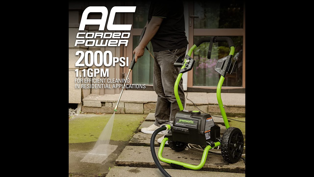 Electric Pressure Washer GPW2000 1RG 