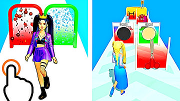 Build A Queen - Make Fashion Girl Run - All Levels iOS Android GamePlay #35