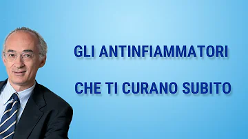Quali sono i nomi dei farmaci antinfiammatori?