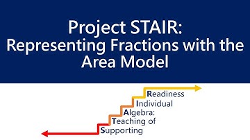 Representing Fractions with the Area Model ‖ Fraction Fundamentals ‖ Grade 6 ‖ Project STAIR