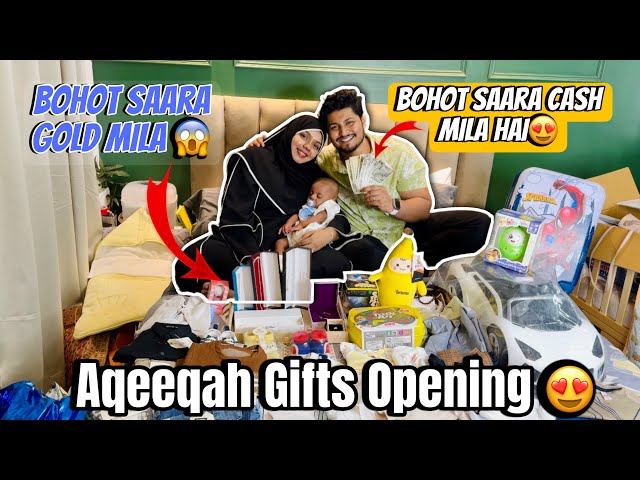 Zohaan Ko Gifts Me Kya Kya Mila 🙈 | Faida Toh Baap Ka Hua Hai 😝 | Gifts Opening 🥰 | Sufiyan and Nida class=