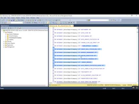 How to get database Script in Sql