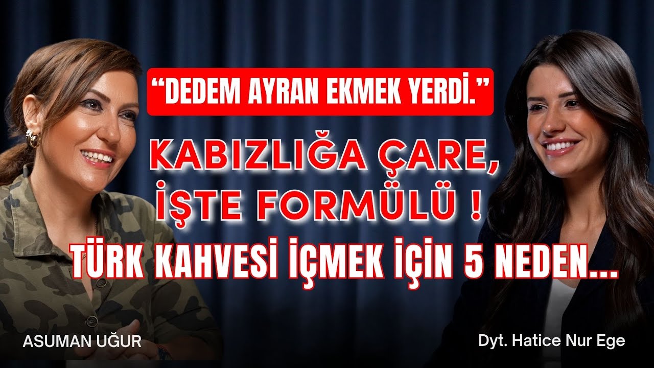 İnsülin Direncine-Kabızlığa-Karaciğer Yağlanmasına Etkili Çözümler I Dyt.Hatice Nur Ege IAsuman Uğur