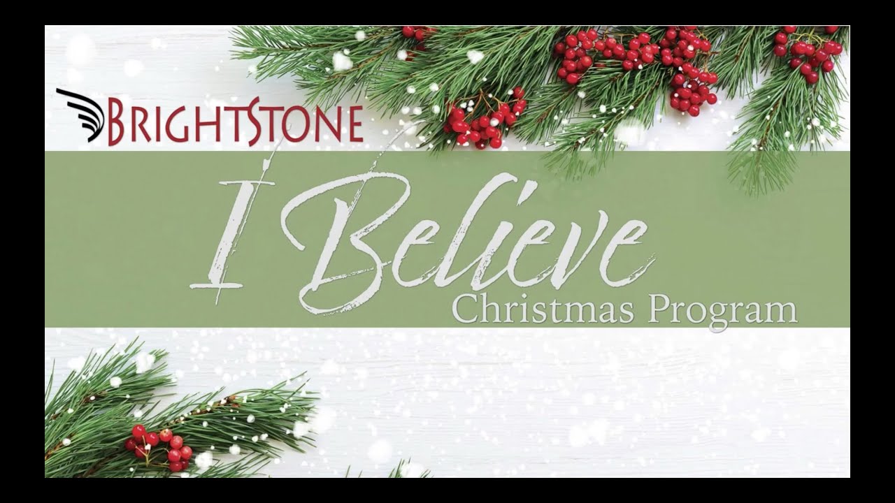 BrightStone Christmas Program 2025