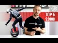 5 BEST ELECTRIC UNICYCLES UNDER $2000 - LONG RANGE ELECTRIC MICRO MOBILITY HALF EBIKES