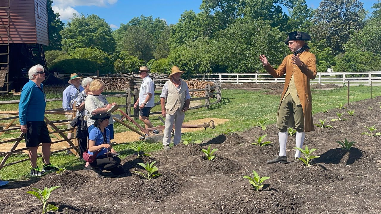 Interview with George Washington @ Colonial Williamsburg - YouTube