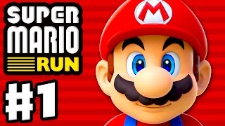 Super Mario Run - Gameplay Walkthrough Part 1 - World 1, Toad Rally, and Kingdom Builder! (iOS) screenshot 2