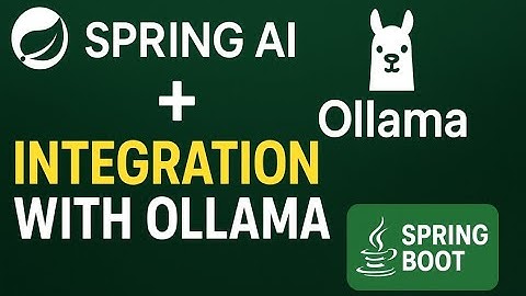 Spring AI + Ollama Integration Tutorial | Run Local LLMs with Spring Boot