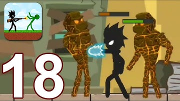 Stickman Zombie Shooter - Gameplay Walkthrough Part 18 - Chapter 7 : City  (iOS,Android)