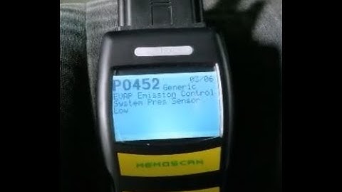 Definition and Meaning P0452 DTC Chevy