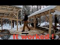 Cutting Lumber with Portable Sawmill from Start to Finish