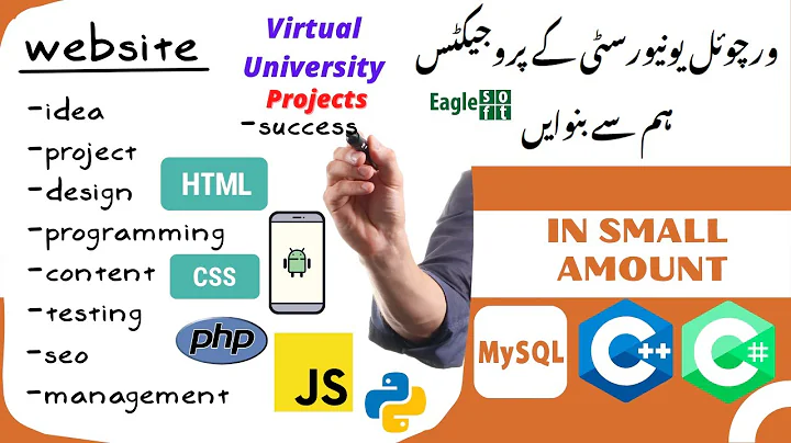 How to make Virtual University Final Year Projects |We will make your project in Cheap Rates |#CS619