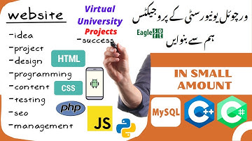 How to make Virtual University Final Year Projects |We will make your project in Cheap Rates |#CS619