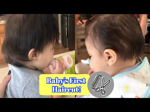 baby's-1st-haircut|-7-months-old!