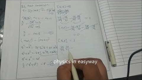 Canonical Transformation in Hindi  Using Poisson Brackets, Classical Mechanics #physics #science