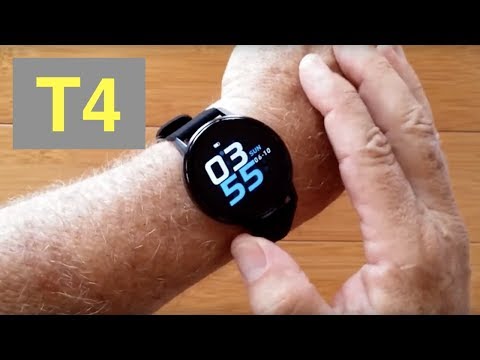 RUNDOING T4 Ultra-Thin Multi-Sport Blood Pressure IP68 Smartwatch: Unboxing and 1st Look