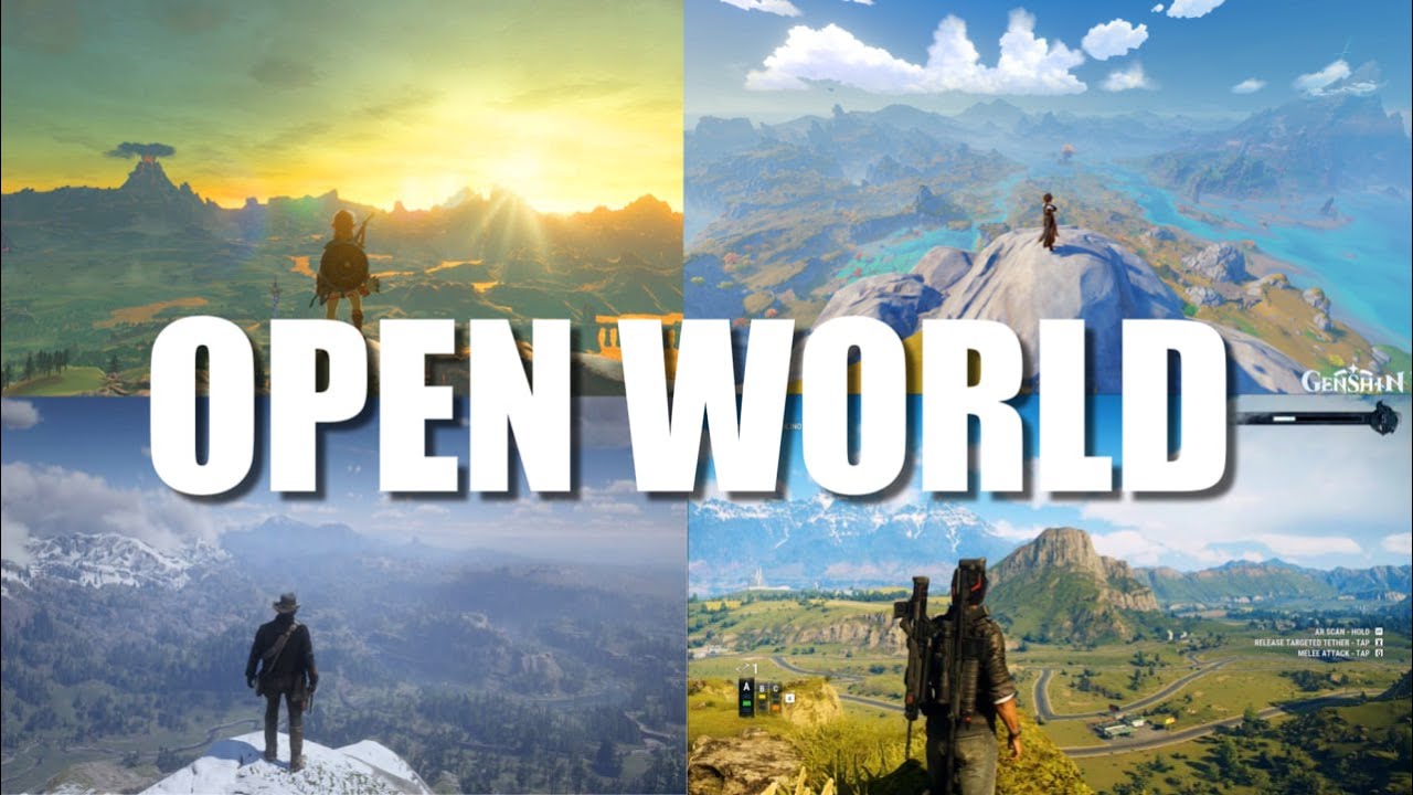 Top 10 Best Open world Games #Gameshow - YouTube