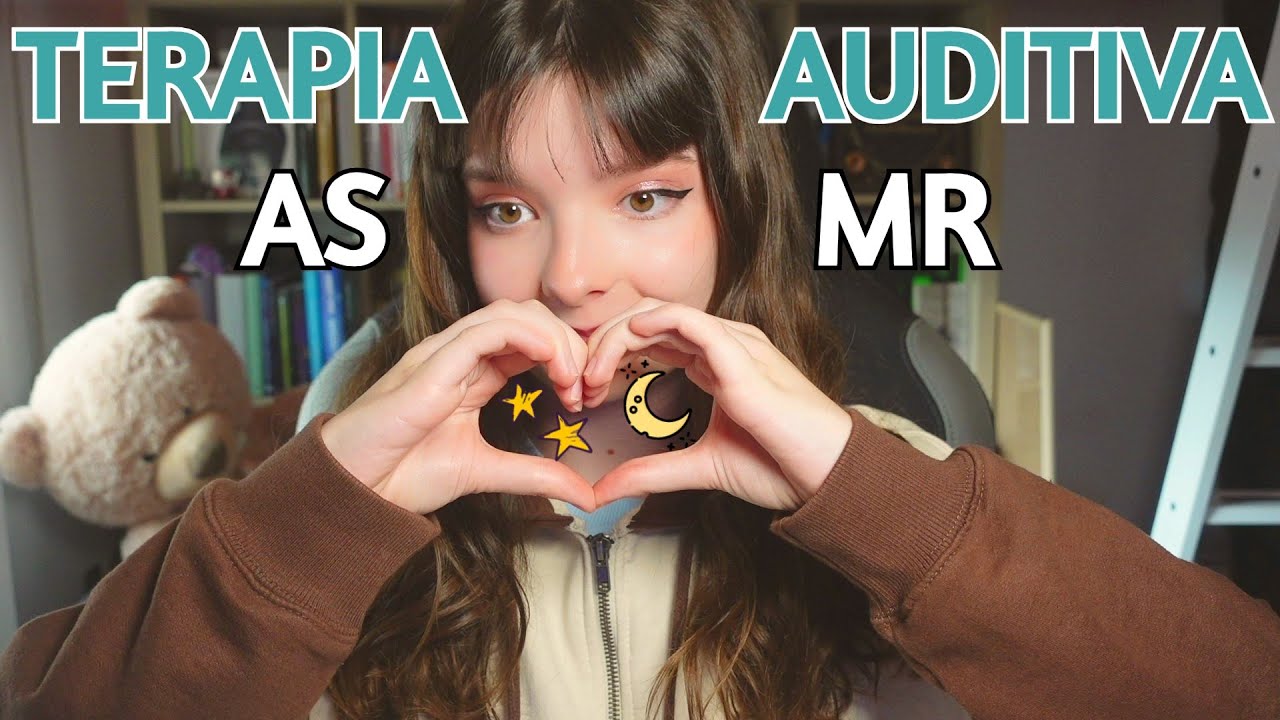 ASMR - TE HAGO UNA TERAPIA AUDITIVA PARA QUE PUEDAS DORMIR BIEN