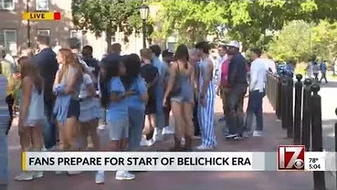 UNC fans excited ahead of Belichick debut