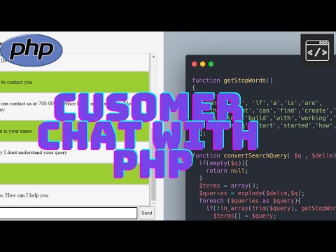 Customer Chat App With Vanilla PHP Tutorial
