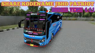 SHARE KODENAME JBHD PATRIOT V4.4.1