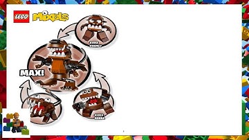 LEGO Instructions - Mixels - Fang Gang Max! (Series 2)
