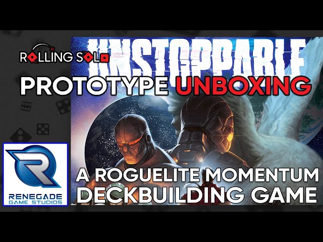 Unstoppable | Prototype Unboxing | A Roguelike Momentum Deckbuilding Game! class=