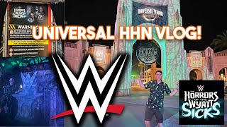Wwe Horrors Of The Wyatt Sicks!! Universal Studios Halloween Horror Nights! | Brandon Hodge Vlog