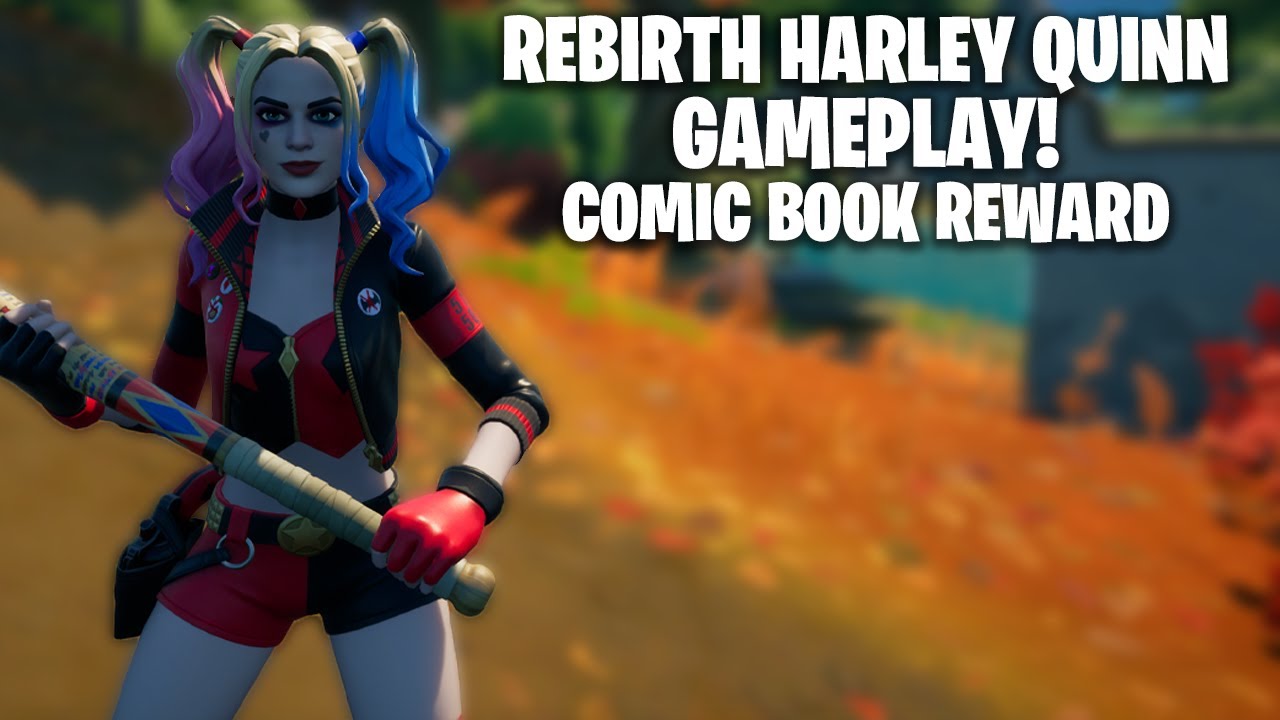 Leaked "REBIRTH HARLEY QUINN" SKIN GAMEPLAY!... - (Zero Point Comic