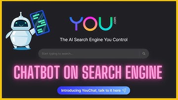 YOUChat -  ChatGPT like ChatBot on Search Engine